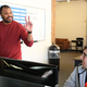 Image for article titled Man Sets Unsustainable Precedent Of Saying Hello To Coworker Every Morning